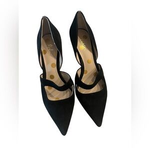 Boden Women's Adrianna Court Shoes Pointy Toe High Heels Black Sz 38